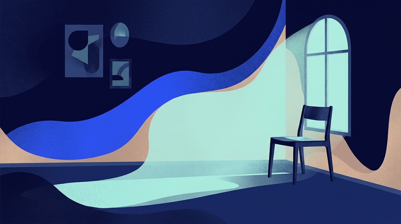 An empty chair by a window, with the morning light suggesting an unhurried few minutes